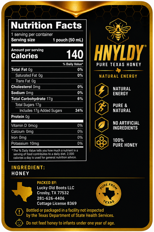 Honey Energy Packets