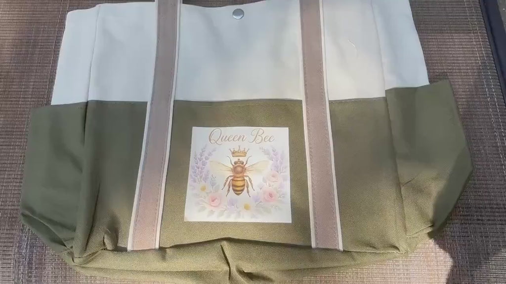 Queen Tote Canvas Bag
