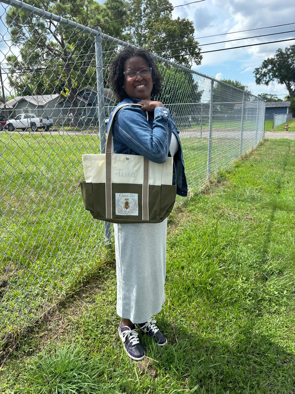 Queen Tote Canvas Bag
